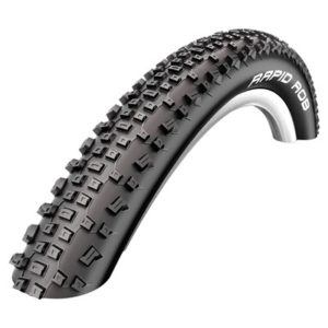 Cubierta Schwalbe Rapid Rob 26x2.10 K-Guard HS425 Liteskin Active SBC rigida negro 54-559