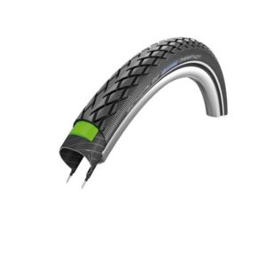 Cubierta Schwalbe Marathon 20x1.75 Greenguard HS420 Twinskin Perf. Line Endurance rigida neg. 47-406