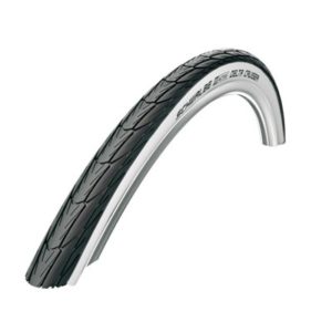 Cubierta Schwalbe Delta Cruiser 24x1 3/8 Junior K-Guard HS392 rigida negro/blanco 37-540