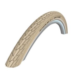 Cubierta Schwalbe Road Cruiser 28x1.60/700x40C K-Guard Green comp.HS484 Twinskin rigida crema 42-622
