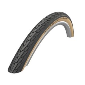 Cubierta Schwalbe Road Cruiser 28x1.75 K-Guard Green Compound HS484 Twinskin rig. negr/marron 47-622