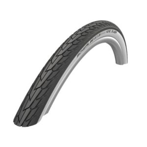Cubierta Schwalbe Road Cruiser 28x1.75 K-Guard Green Compound HS484 Twinskin Rignegro/blanco 47-622