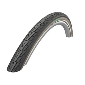 Cubierta Schwalbe Road Cruiser 28x1.75 K-Guard Green Compound HS484 Twins. rig. neg/Café refl 47-622