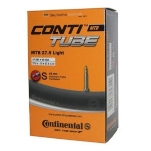Camara Continental MTB 27.5x1.75-2.40 Light valvula Presta 42 mm
