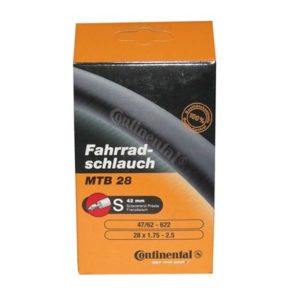 Camara Continental MTB 28/29x1.75-2.40 Light valvula Presta 42 mm