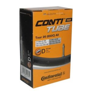 Camara Continental Tour 26x1 1/8-1.75 valvula Dunlop 40 mm