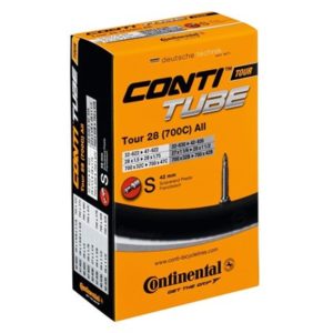 Camara Continental Tour 28x1 1/4-1.75 valvula Dunlop 40 mm