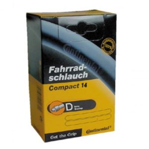Camara Continental Compact 14x1 1/4-1.75 valvula Dunlop 26 mm