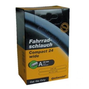 Camara Continental Compact Wide 24x1.75-2.125 valvula Dunlop 40 mm