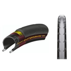 Cubierta Continental Gatorskin 700x28C Skin rigida negro 28-622