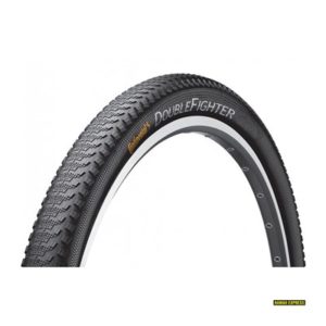 Cubierta Continental Double Fighter III 24x1.75 Skin rigida negro 47-507