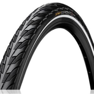 Cubierta Continental Contact 700x28C rigida negro con reflectante negro 28-622