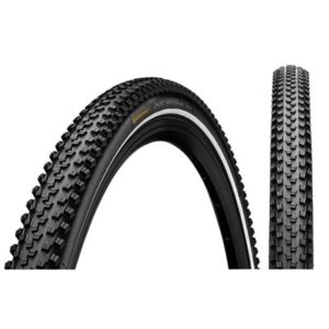 Cubierta Continental at Ride 700x42C Skin rigida negro con reflectante 42-622