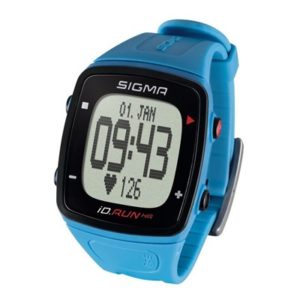 Pulsometro + GPS + Podometro Sigma ID RUN HR azul