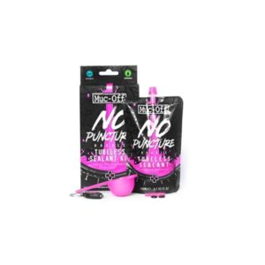 Kit Blister Muc-off liquido sellante Bio 140 ml (no puncture hassle tubeless sealant)