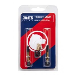 Juego de 2 valvulas Presta Joe´s tubeless 32 mm