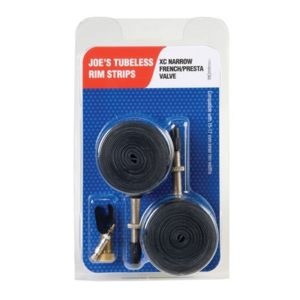 Juego de 2 Flats Joe's valvula Presta 15-17 mm blanco