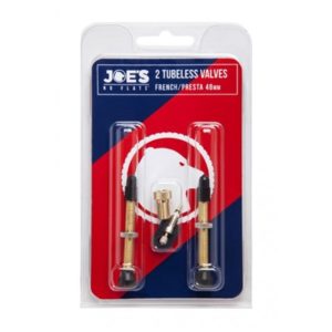 Juego de 2 valvulas Presta Joe´s tubeless 48 mm