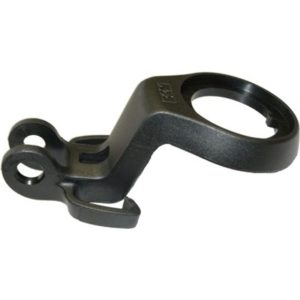 Soporte luz Busch&Müller para manillar 1 1/8 plastico negro