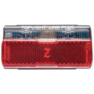 Luz trasera Busch&Müller Toplight Line Plus con luz de posicion dinamo 80 mm distancia de montaje