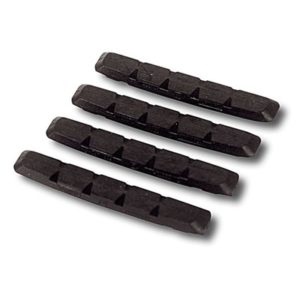Kit 4 zapatas RX Swissstop negro aluminio