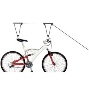 Polea sujeta bici al techo