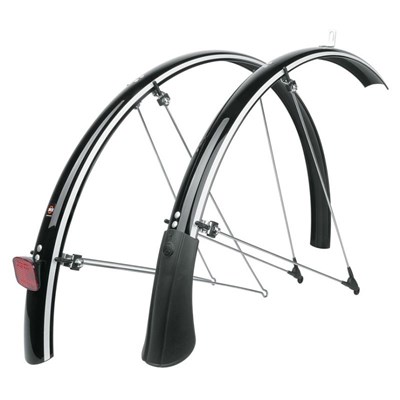 Juego de guardabarros SKS Bluemels reflectante 28 45 mm negro