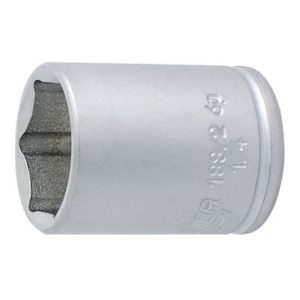 Llave de vaso Unior 1/4" 12 mm 188/2 6 hexagonal