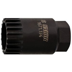 Extractor de cartucho Unior 1/2" para Shimano ,isis 1671.1/4
