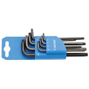 Juego llaves Torx Unior estrella 9mm a 40mm (9 piezas)
