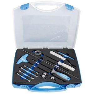 Kit universal Unior de montaje de rueda (16 piezas)