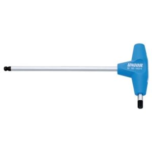 Llave Allen Unior con cabeza bola con mango de 8 mm