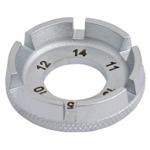 Llave de radios Unior 3,3;4,45;3,7;3,96;4,4;5 mm 1631/2