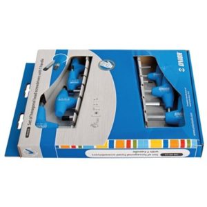 Kit de llaves Allen Unior con mango 2.5 mm a 10 mm(7 piezas)