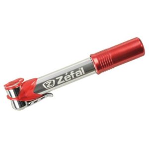 Mini hinchador Zefal Air Profil Micro aluminio plata/rojo
