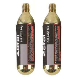 Blister 2 cartuchos de aire Zefal CO2 16 g con rosca
