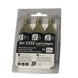 Blister Bicisupport 3 cartuchos de aire CO2 25 g