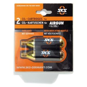 Blister 2 cartuchos de aire CO2 16 g SKS Airgun