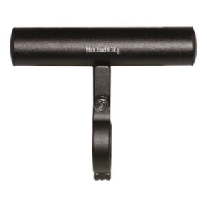 Soporte de luz delantera Ergotec al manillar aluminio negro
