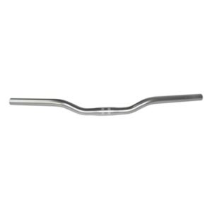 Manillar Ergotec City acero 620 mm 25.4 altura 32 mm 14º plata