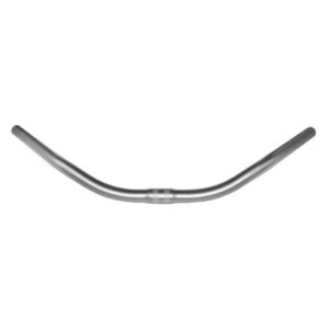 Manillar Ergotec Moon acero 610 mm 25.4 53º plata
