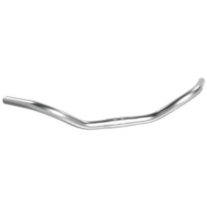 Manillar Ergotec Stuttgart aluminio 550 mm 25.4 altura 72 mm 68º plata anodizado