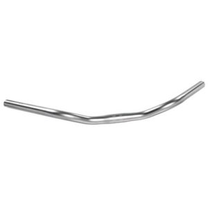 Manillar Ergotec Trekking aluminio 590 mm 25.4 altura 35 mm 47º plata anodizado