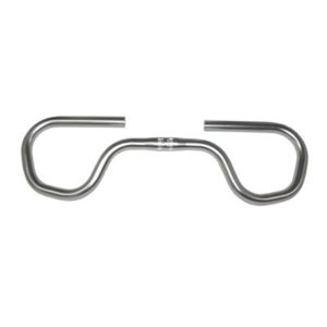 Manillar Ergotec Contest Lady aluminio 550 mm 25.4 altura 33 mm plata