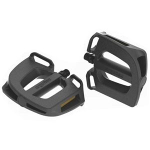 Pedales Ergotec EP-2 9/16" con reflectante negro medida 122x102 mm peso 390 g (par)