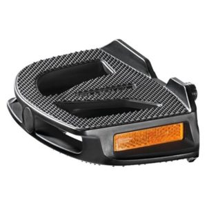 Pedales Ergotec EP-1 9/16" con reflectante negro