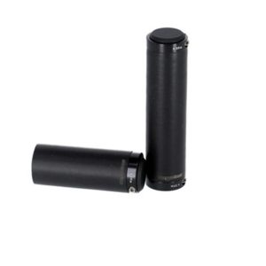Juego de puños Ergotec Bilbao MTB 130/90mm diametro 22mm silicona/aluminio negro
