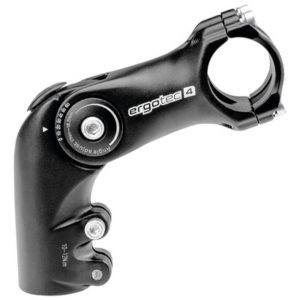 Potencia Ergotec Octopus 2 A-Head 50 31.8/28.6/90 mm angulo ajustable aluminio negro
