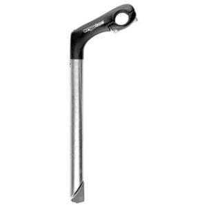 Potencia de caña Ergotec Kobra 25.4/25.4 90 mm 300 mm aluminio/ acero inoxidable negro/plata