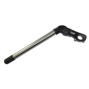 Potencia de caña Ergotec Kobra Vario 25.4/25.4 90 mm 300 mm aluminio/acero inoxidable negro/plata